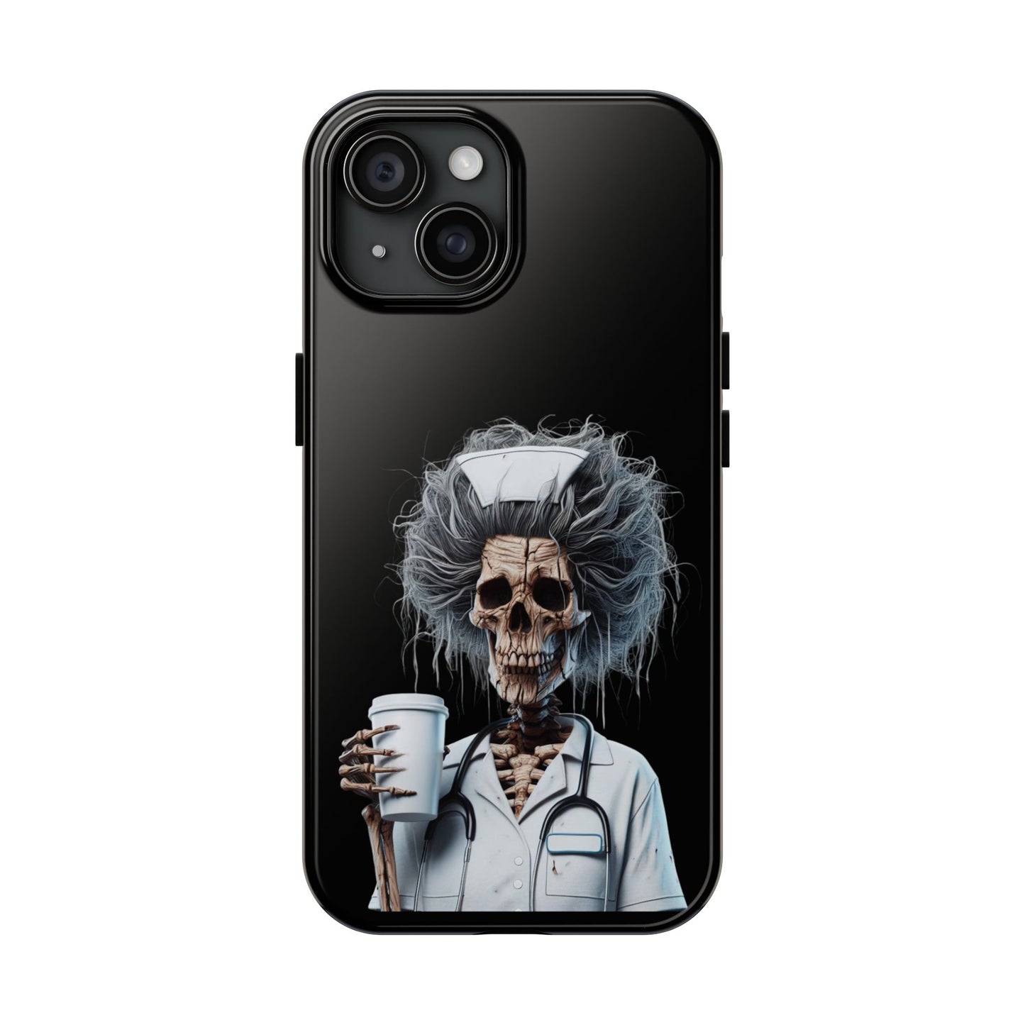 Skeleton Nurse Phone Case