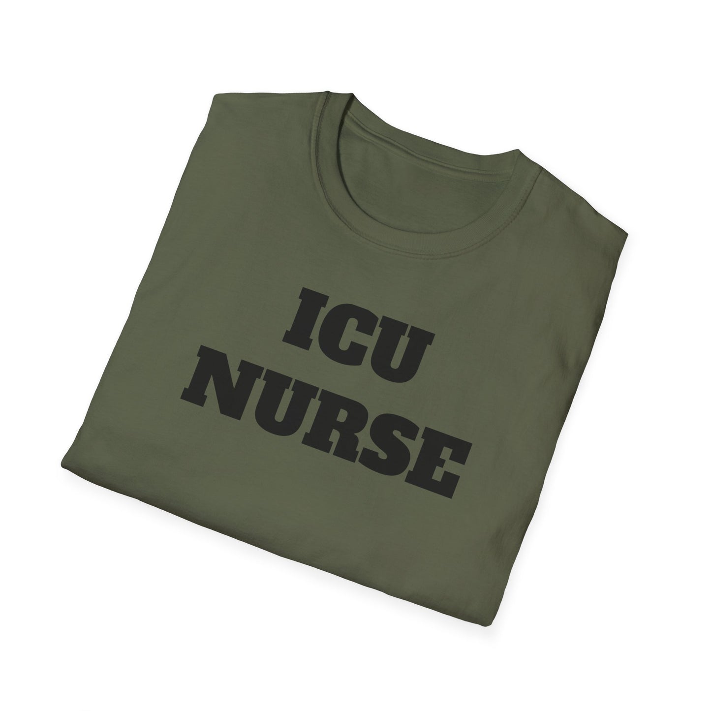 ICU Nurse Unisex Softstyle T-Shirt