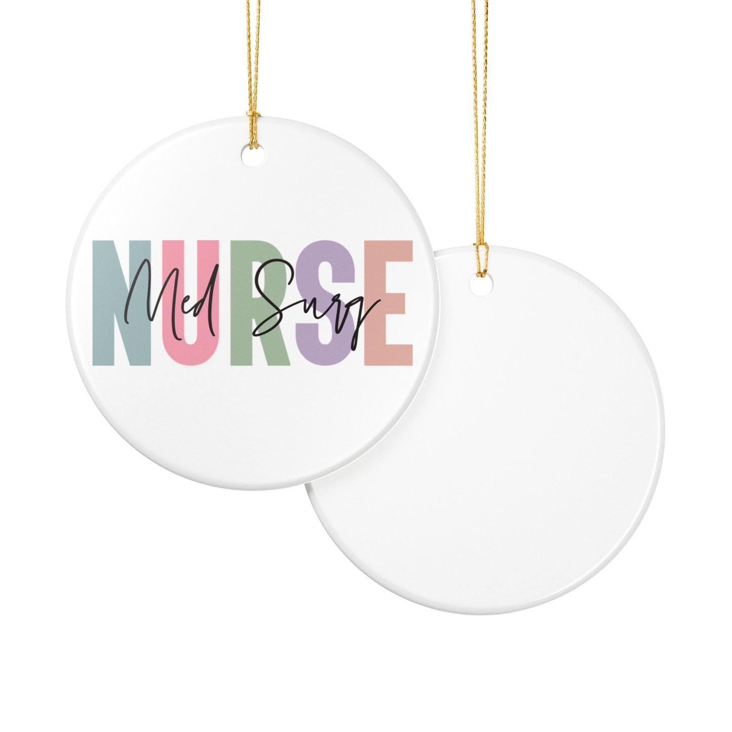 Nurse Appreciation Ceramic Ornament