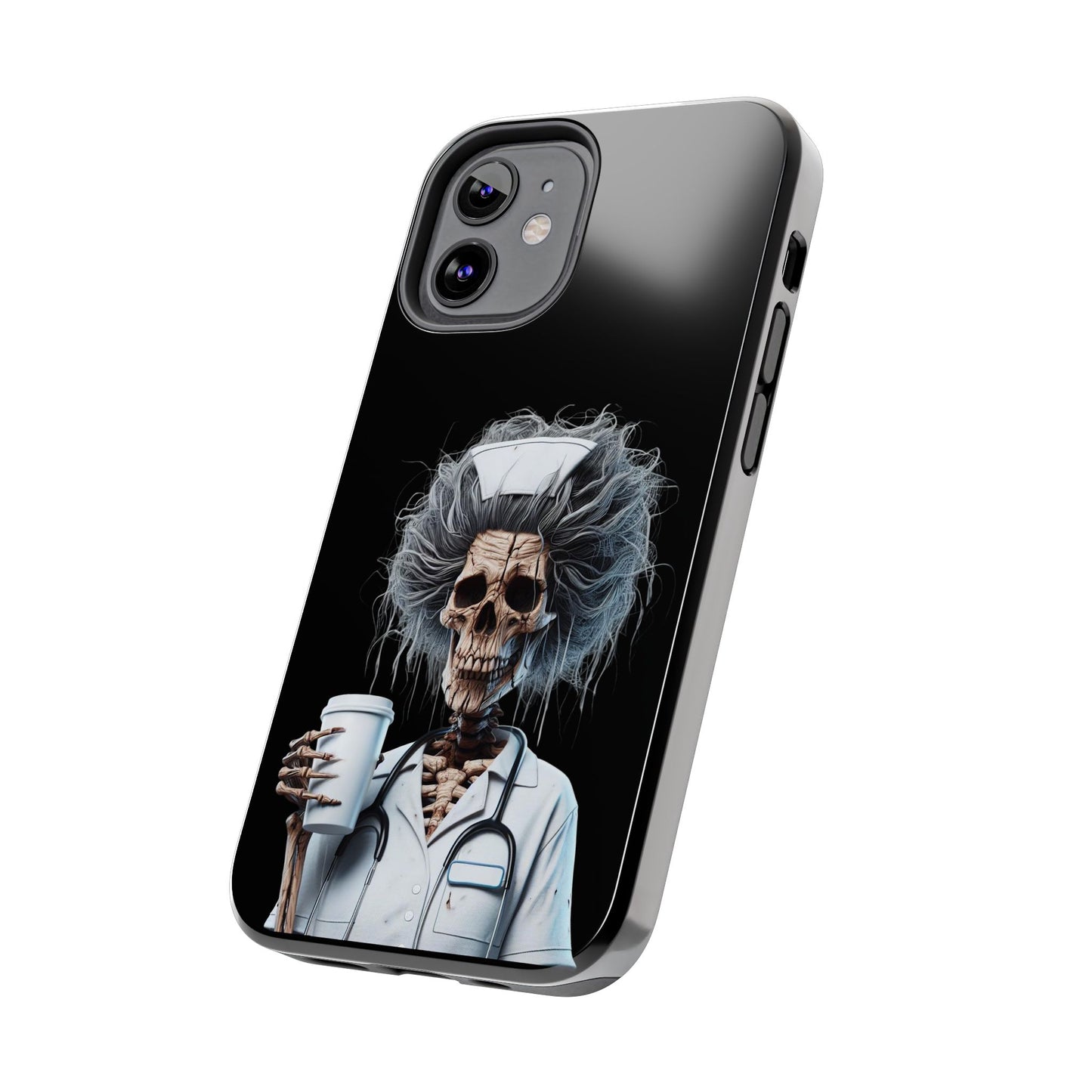 Skeleton Nurse Phone Case