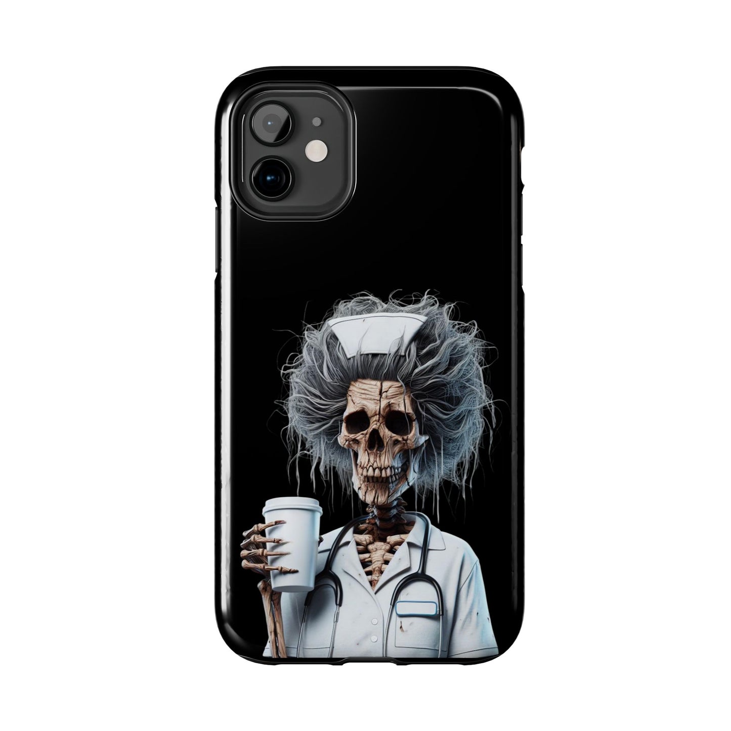 Skeleton Nurse Phone Case