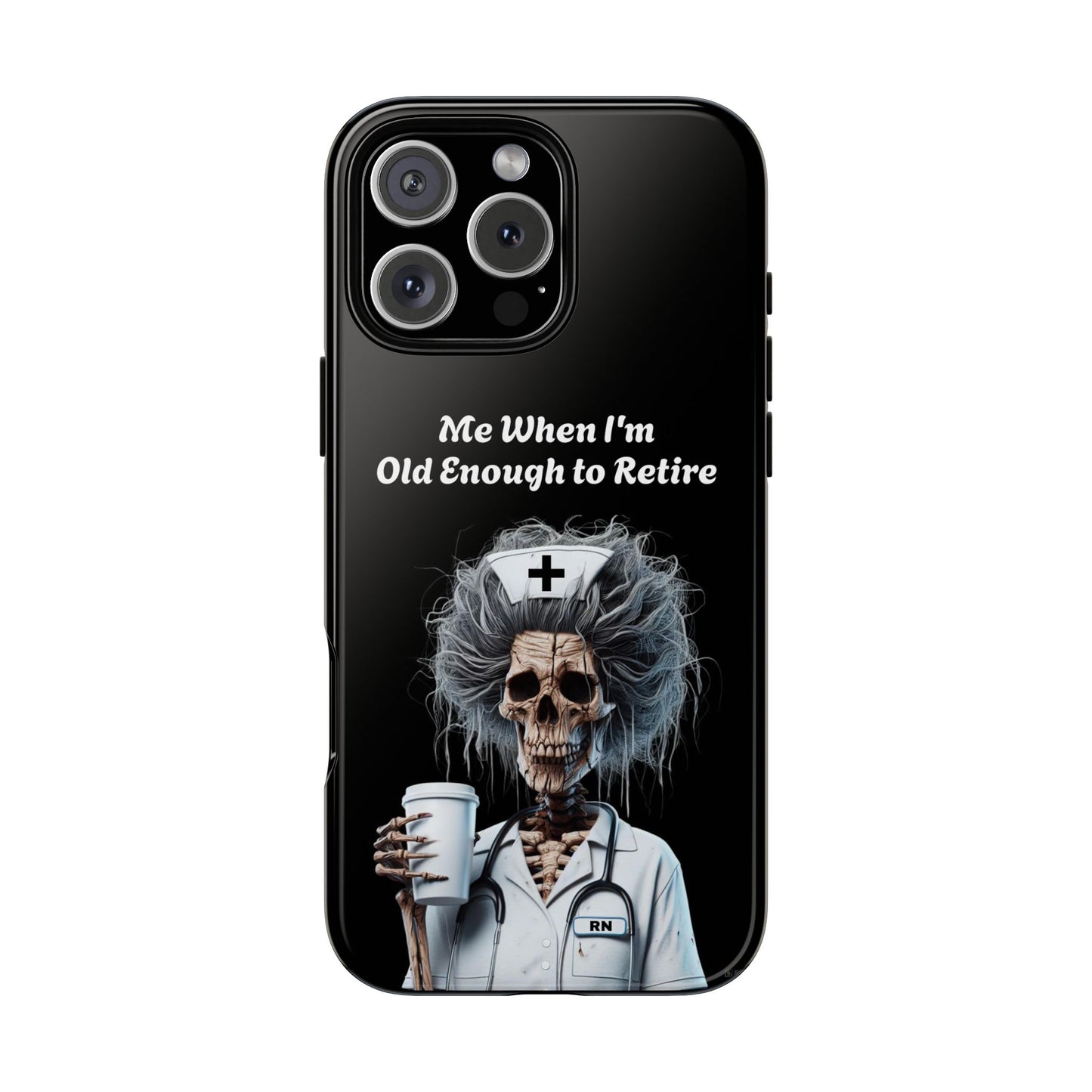 Skeleton Nurse Phone Case