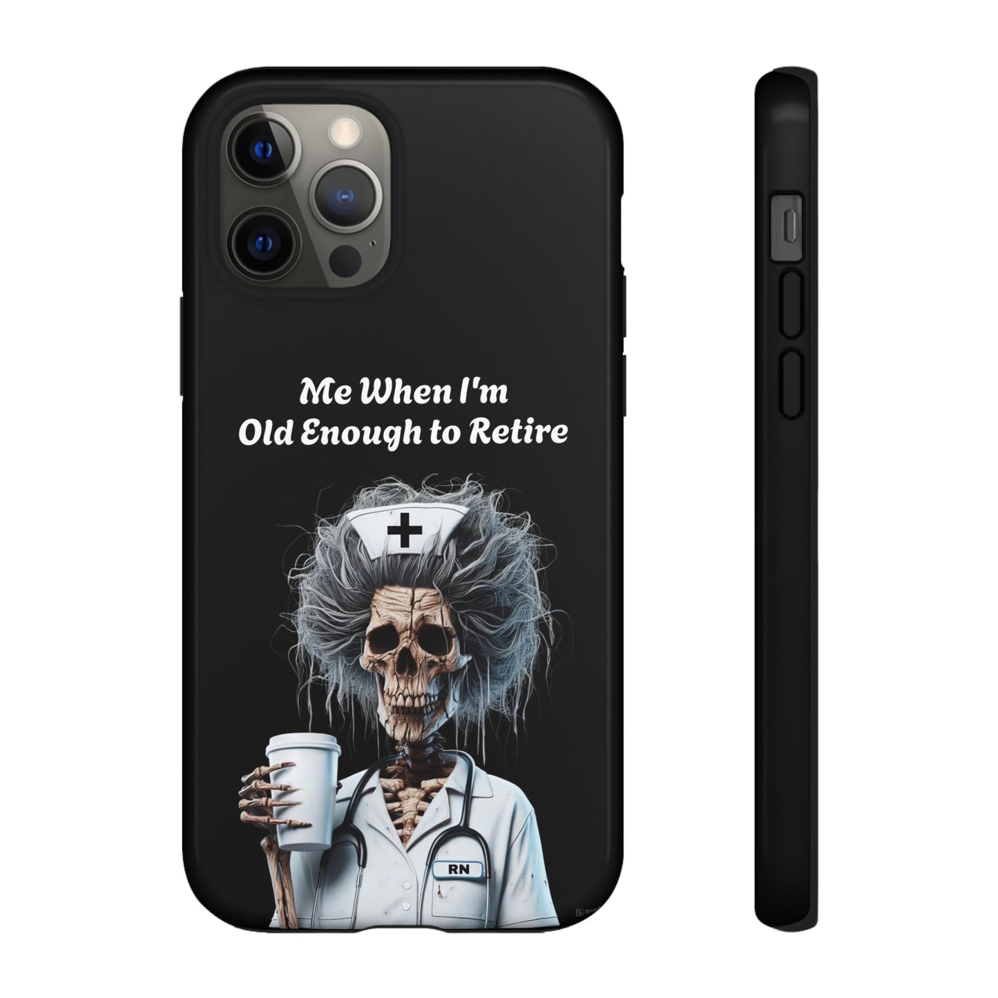 Skeleton Nurse Phone Case