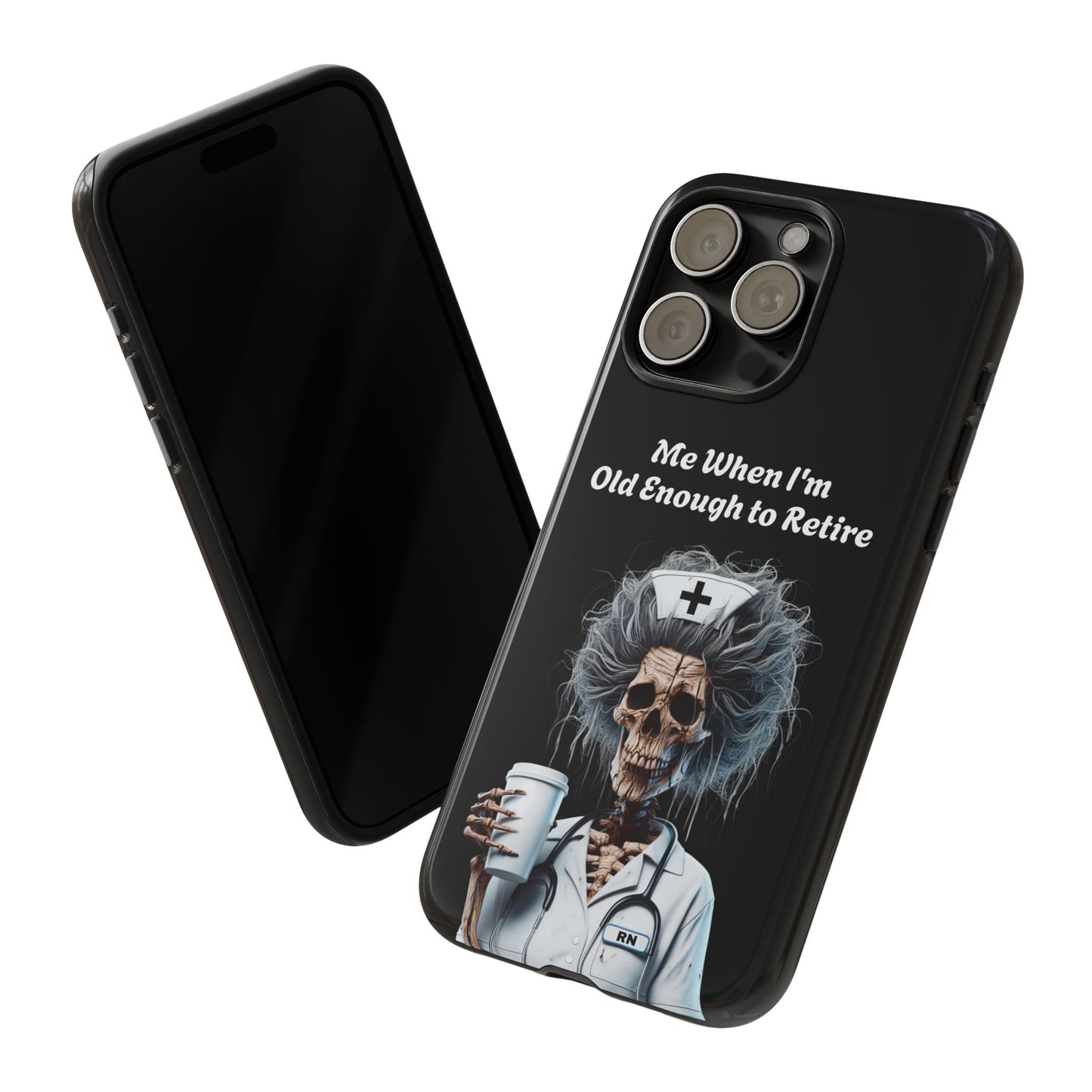 Skeleton Nurse Phone Case