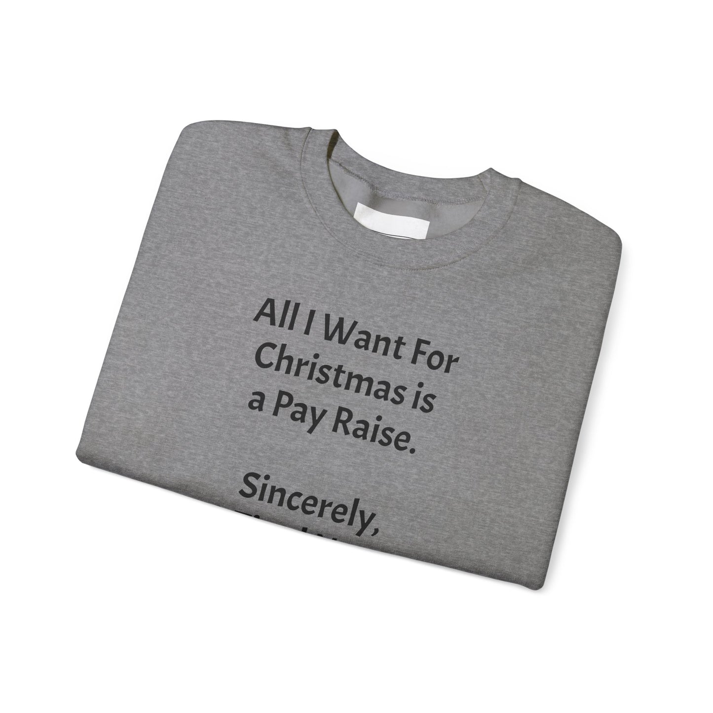 All I Want for Christmas is a Pay Rise - Crewneck Sweatshirt