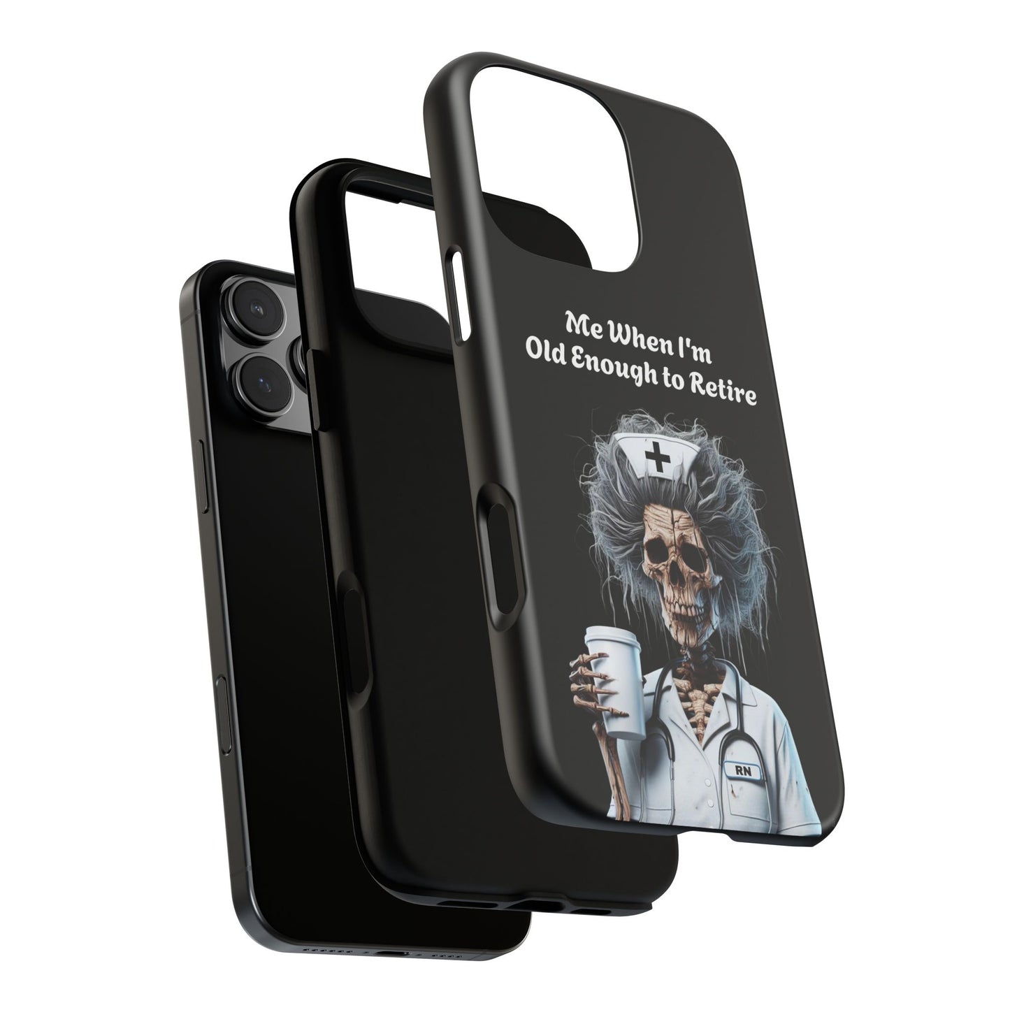 Skeleton Nurse Phone Case