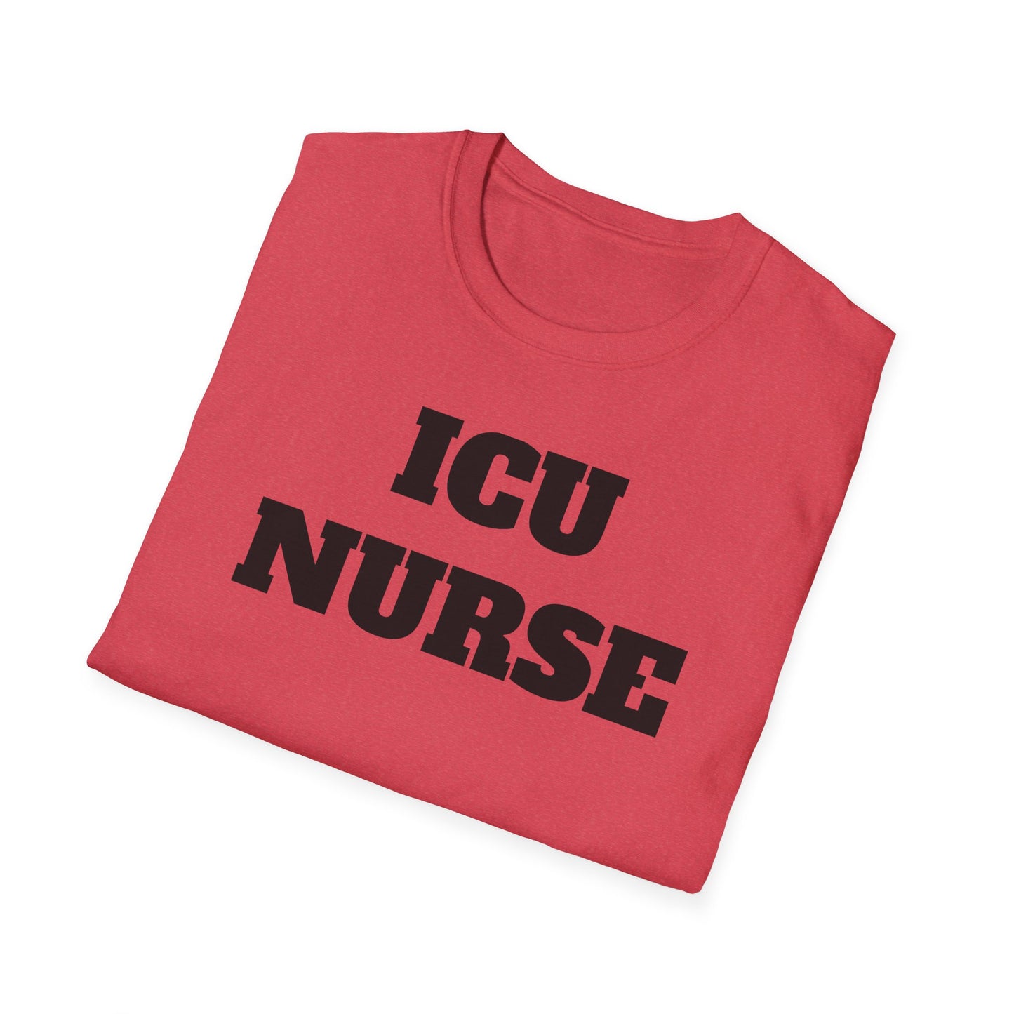 ICU Nurse Unisex Softstyle T-Shirt