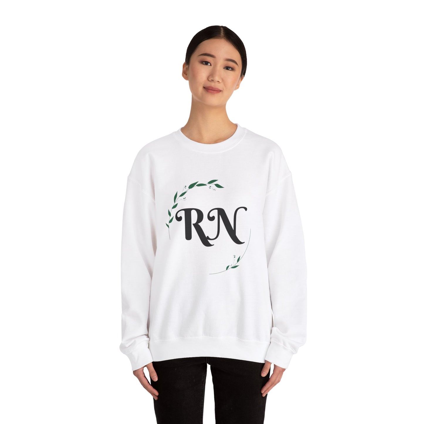 RN with leaves Sweatshirt