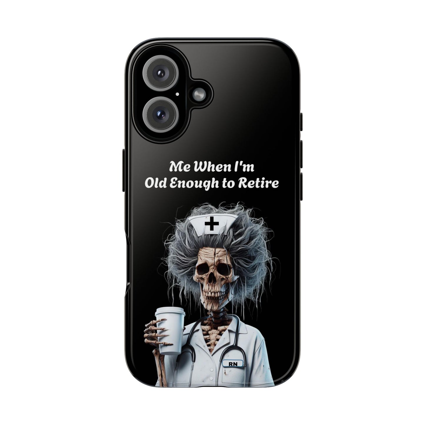 Skeleton Nurse Phone Case