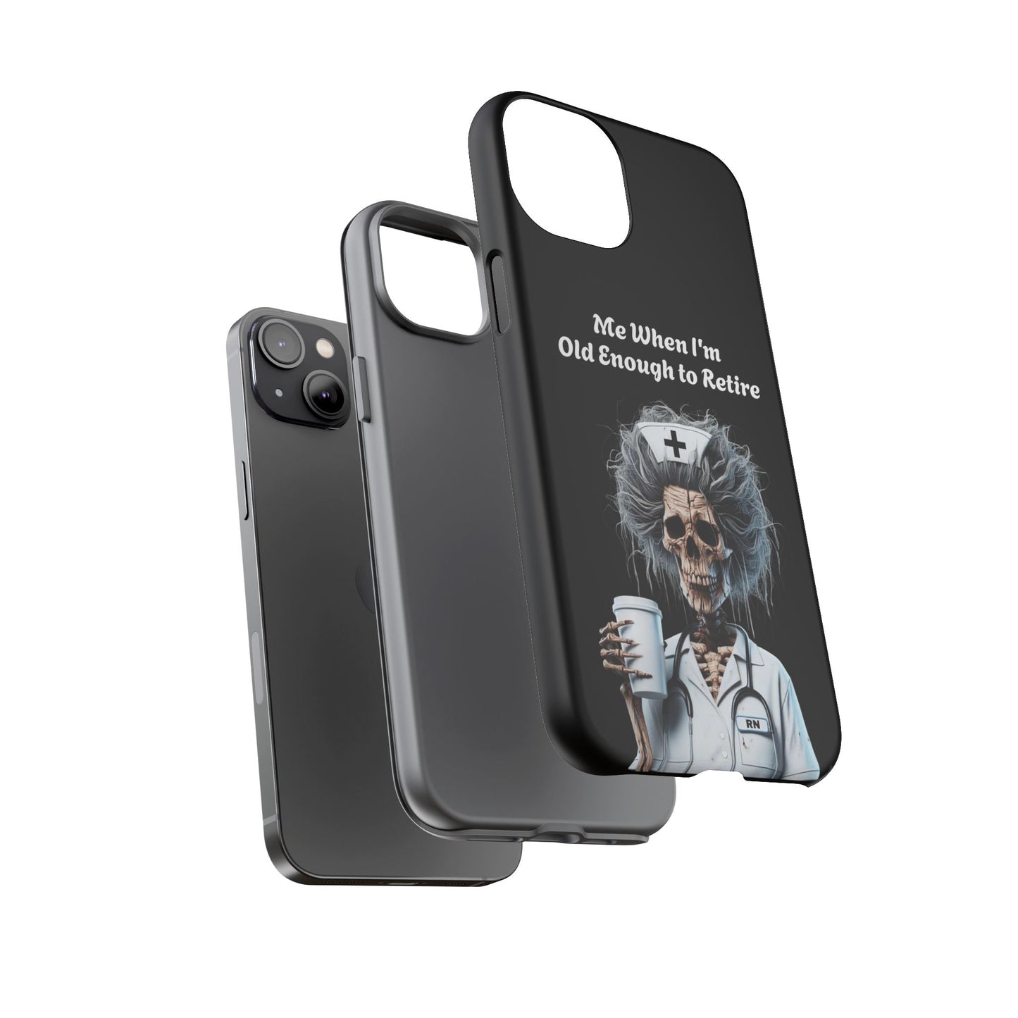 Skeleton Nurse Phone Case