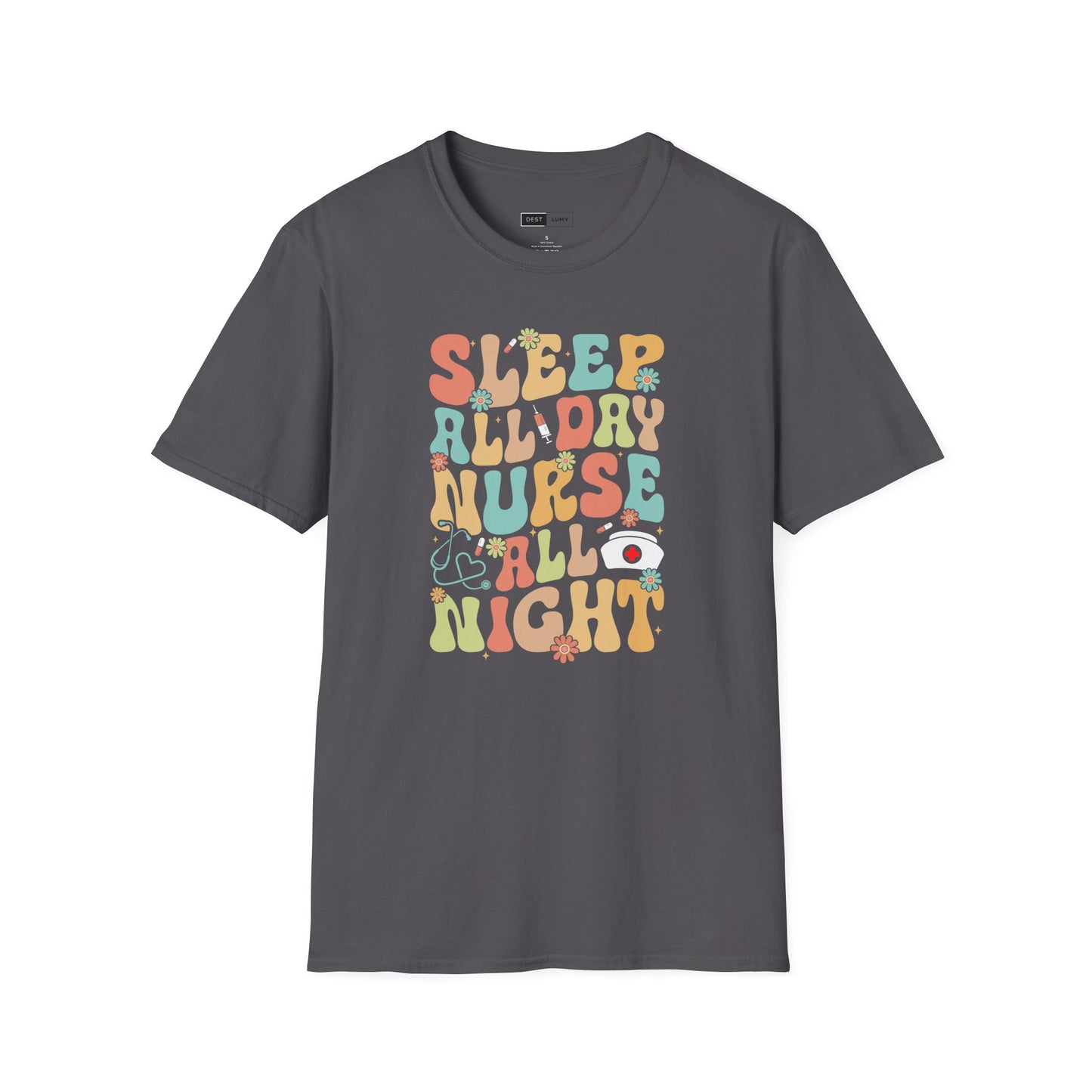 Nurse all night Softstyle T-Shirt