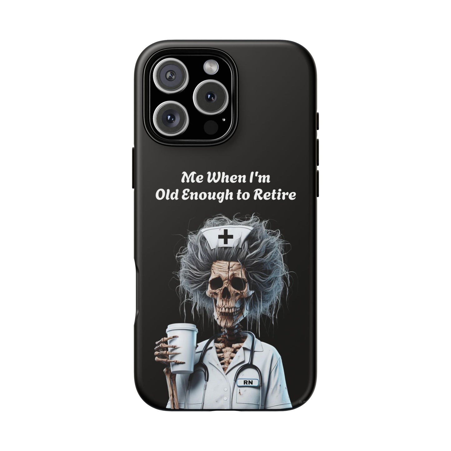 Skeleton Nurse Phone Case