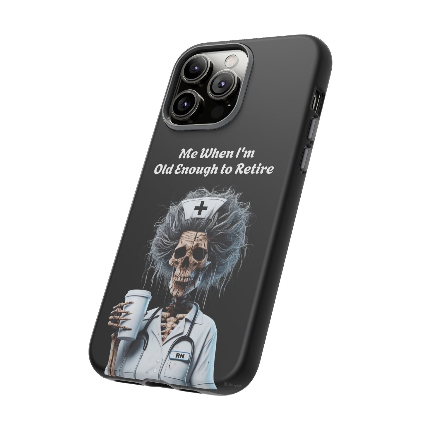 Skeleton Nurse Phone Case