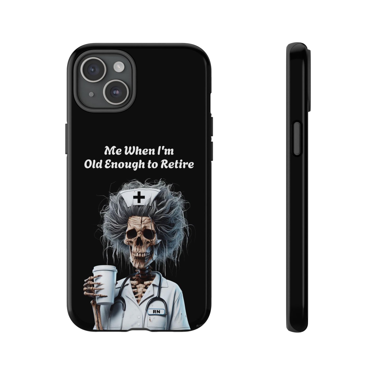 Skeleton Nurse Phone Case