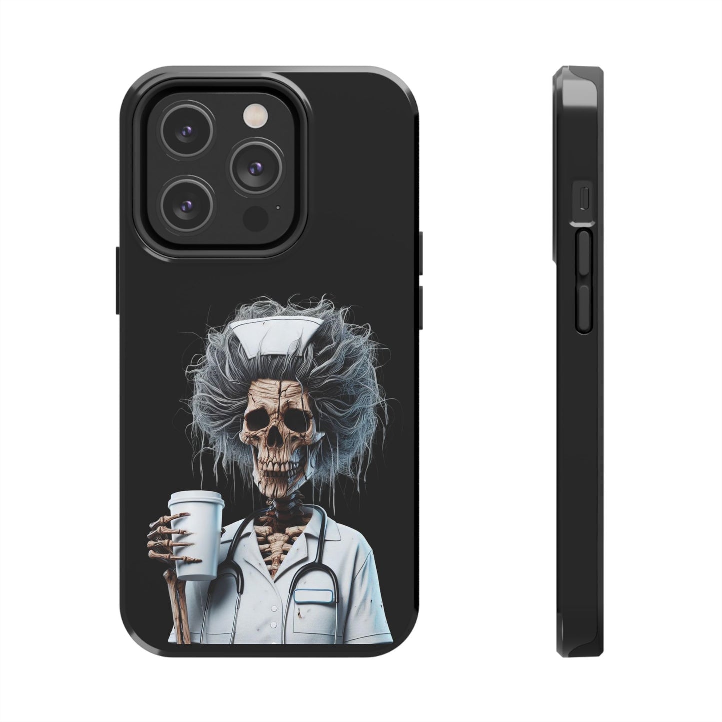 Skeleton Nurse Phone Case