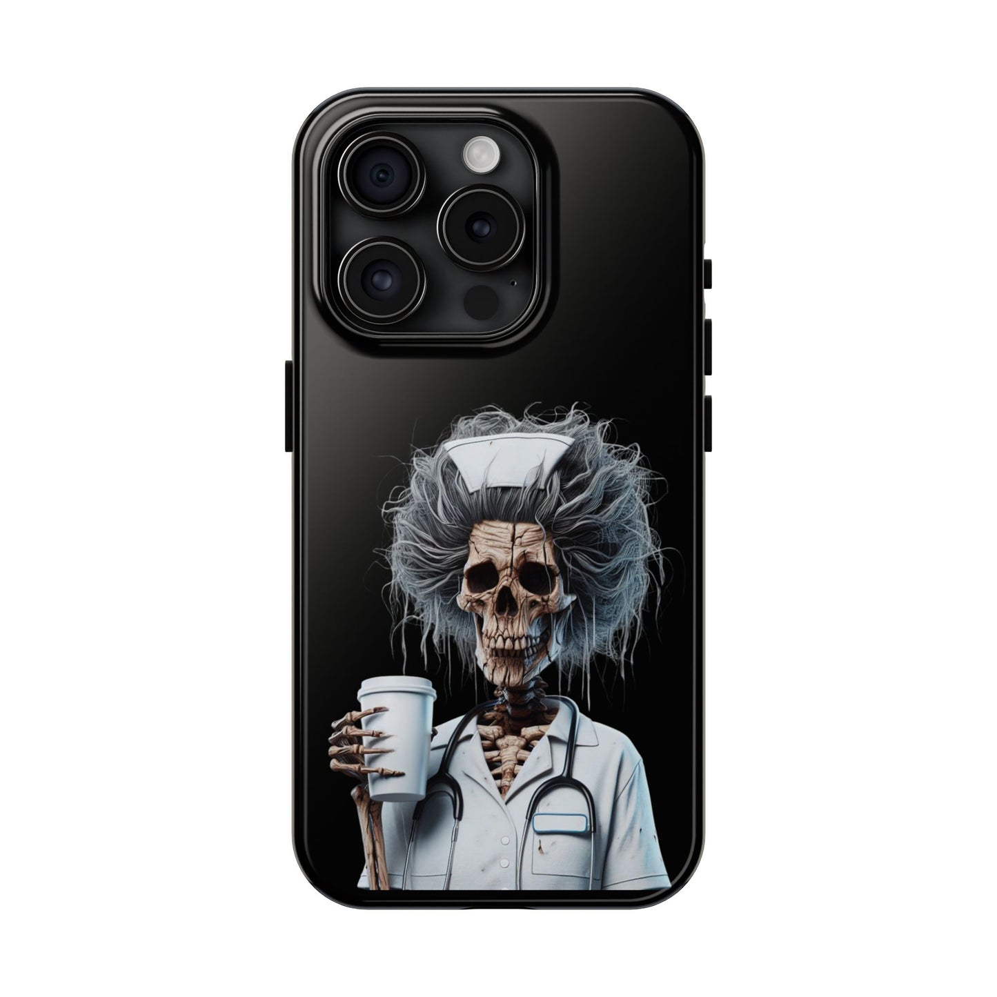 Skeleton Nurse Phone Case