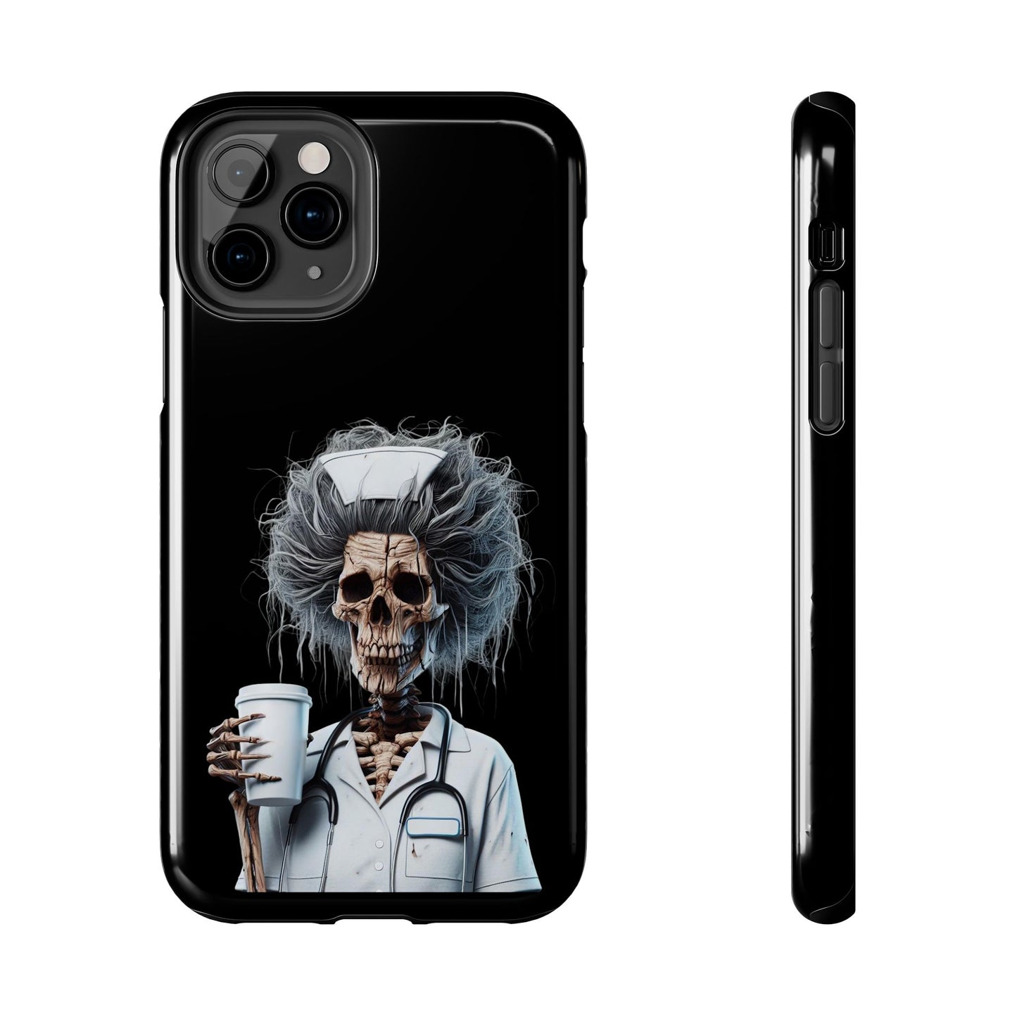 Skeleton Nurse Phone Case