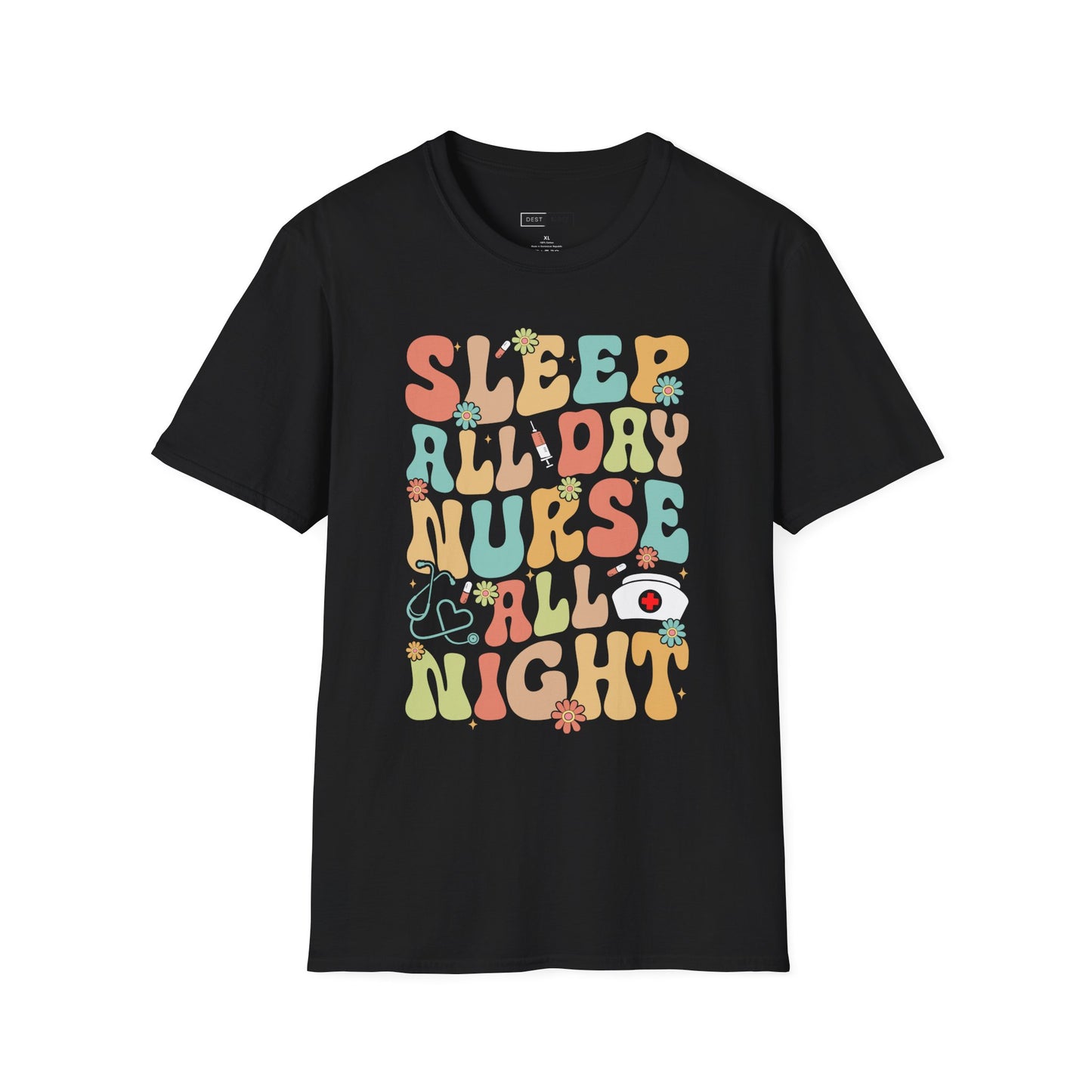 Nurse all night Softstyle T-Shirt