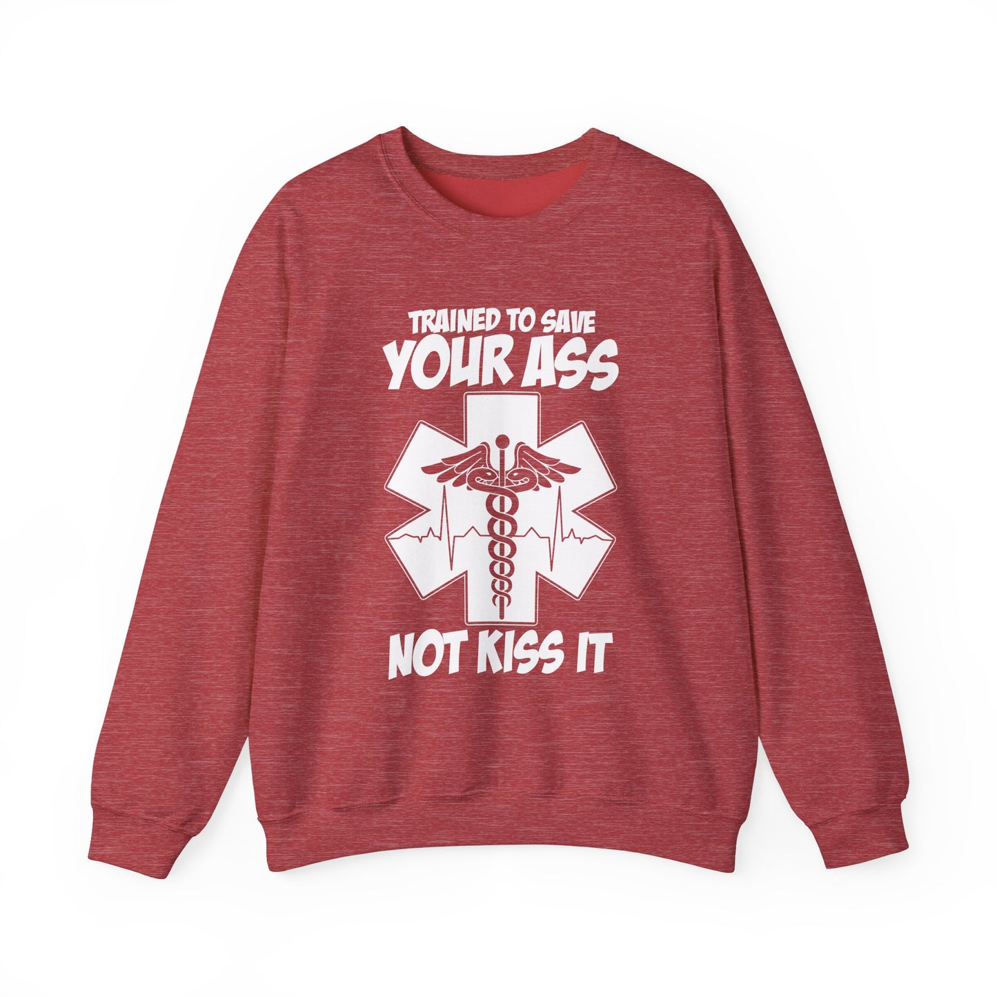 Save Your Ass - Unisex Midweight Softstyle Fleece Crewneck Sweatshirt