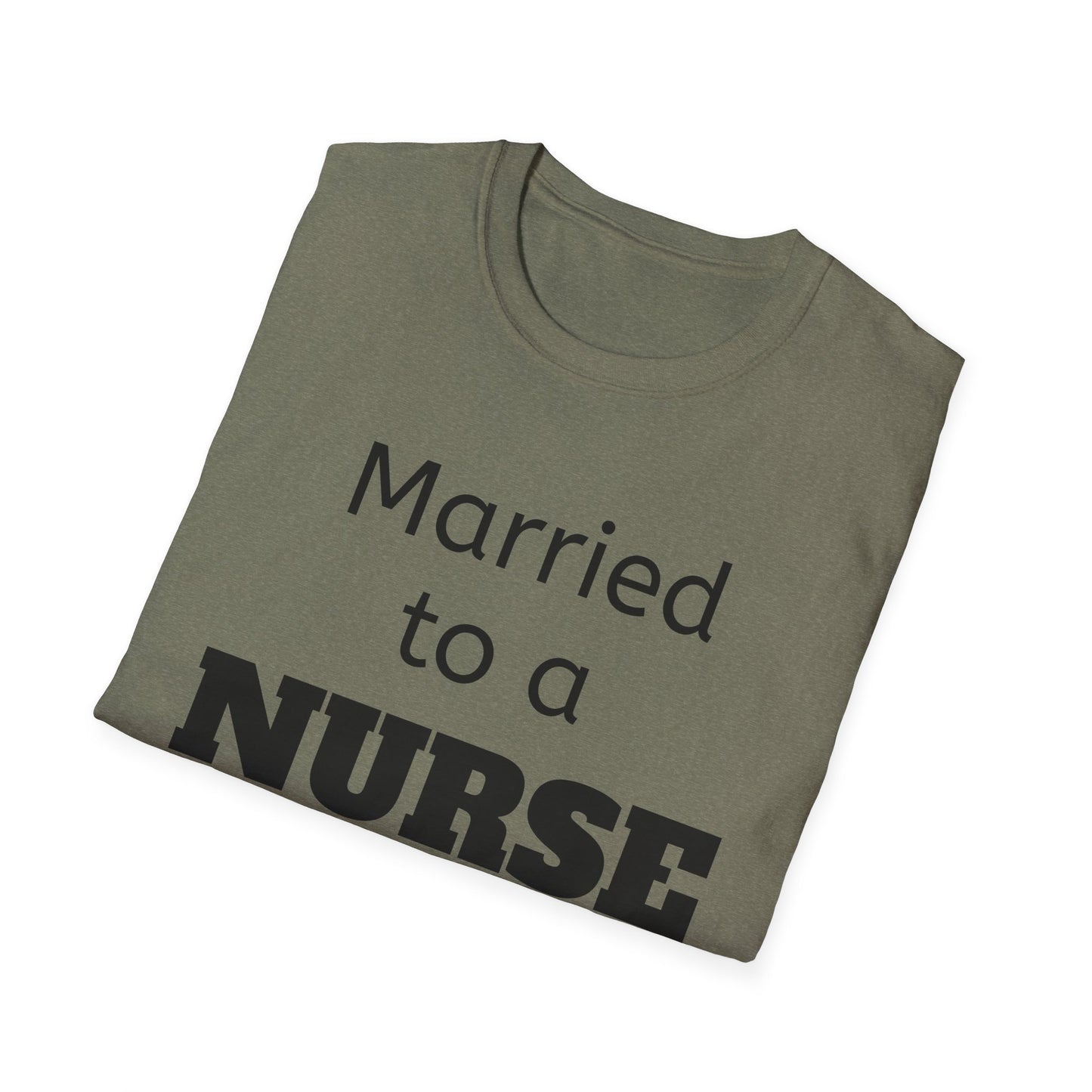 Married to a Nurse Support Group Leader T-Shirt