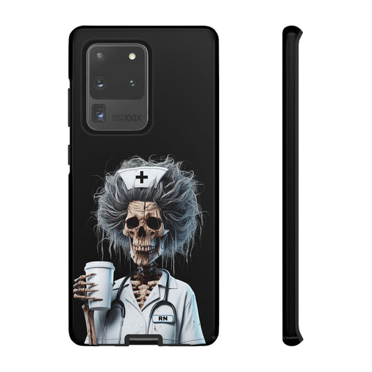 Skeleton Nurse Phone Case