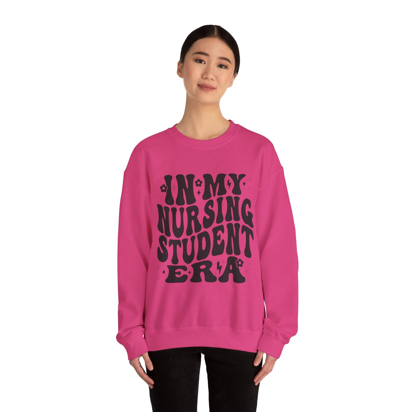 In My Nursing Era - Unisex Midweight Softstyle Fleece Crewneck Sweatshirt