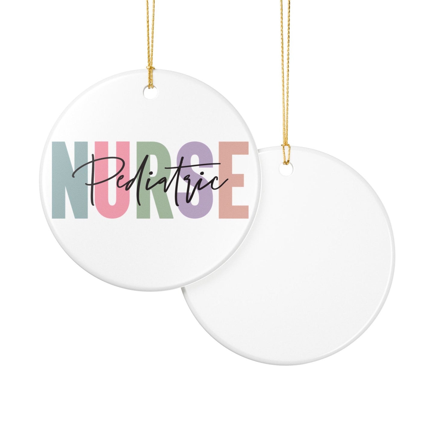 Pediatric Nurse Ceramic Ornament