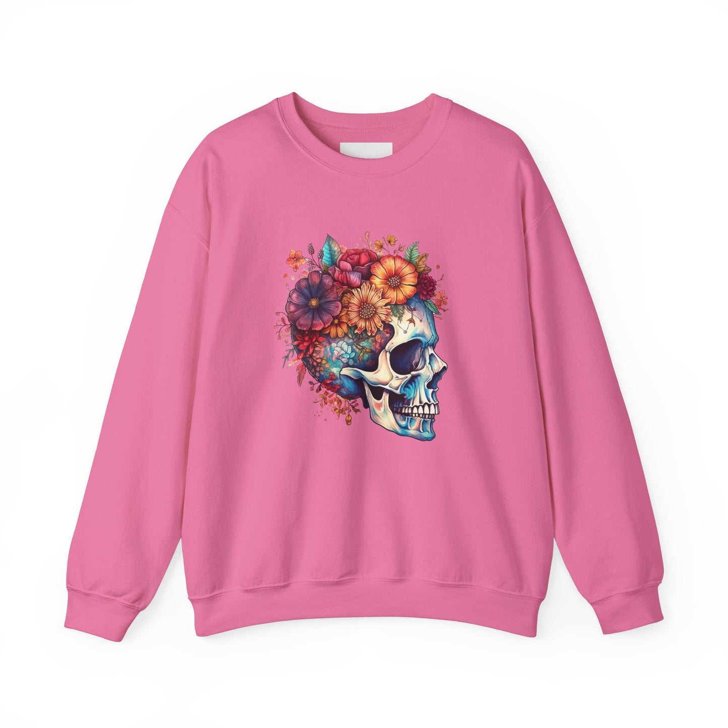 Skull - Unisex Midweight Softstyle Fleece Crewneck Sweatshirt