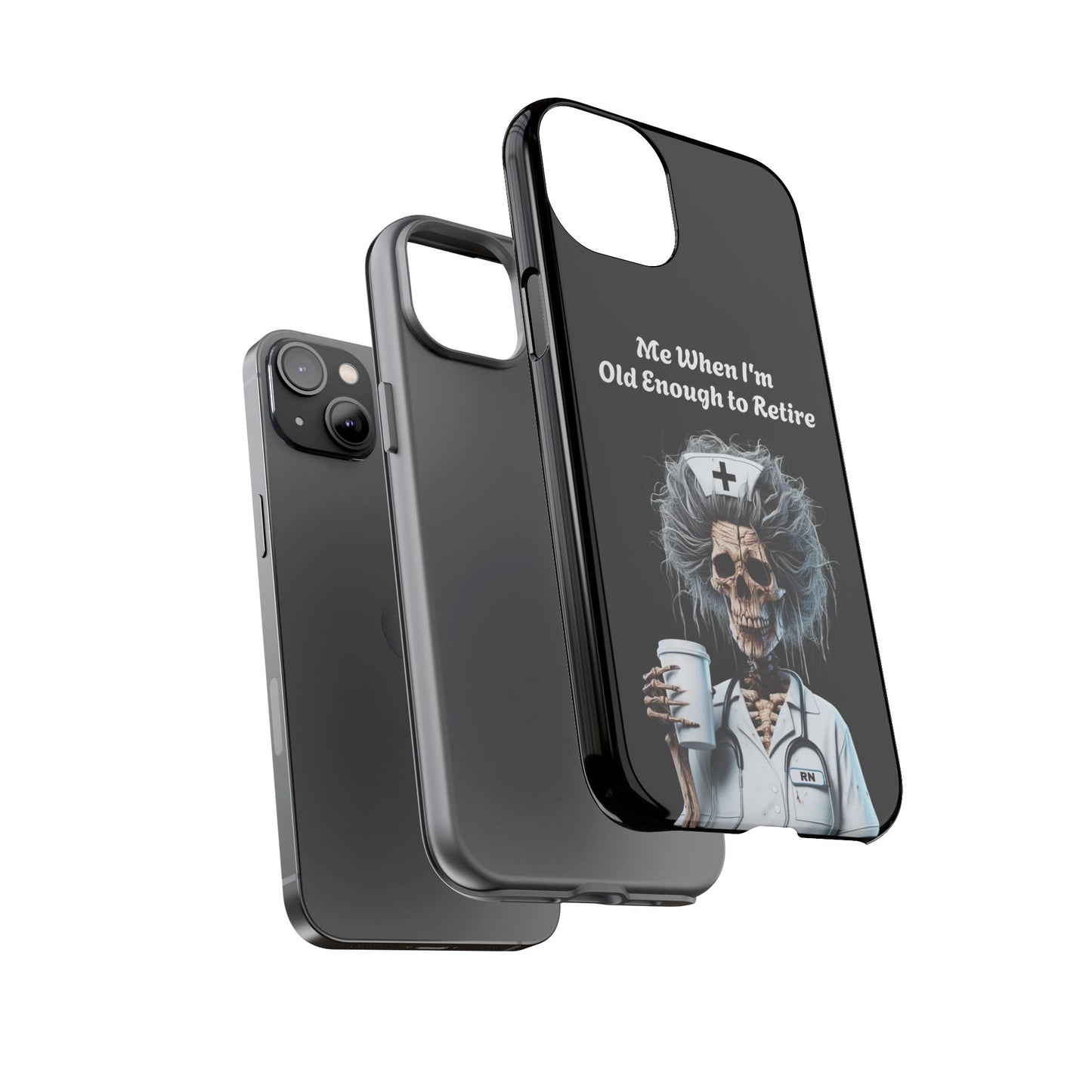 Skeleton Nurse Phone Case