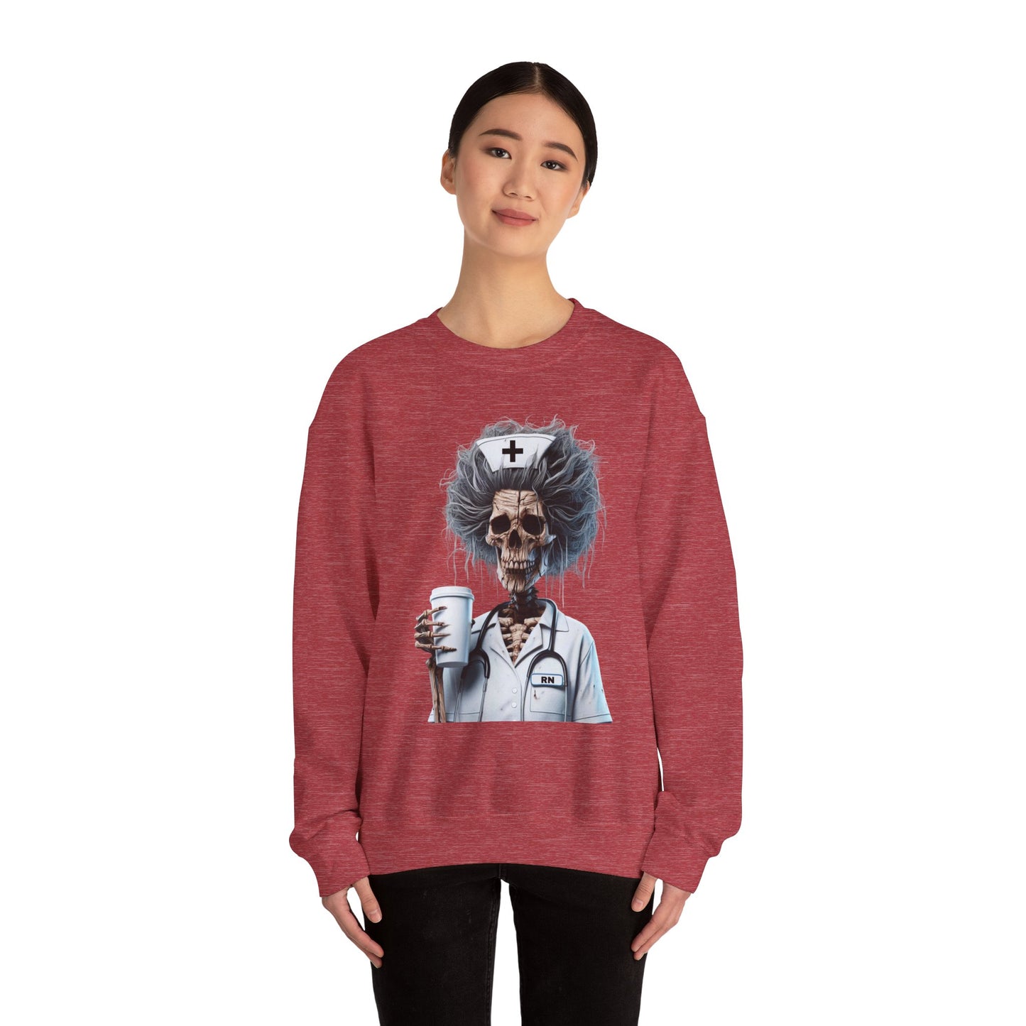 Be a Nurse they said-Crewneck Sweatshirt