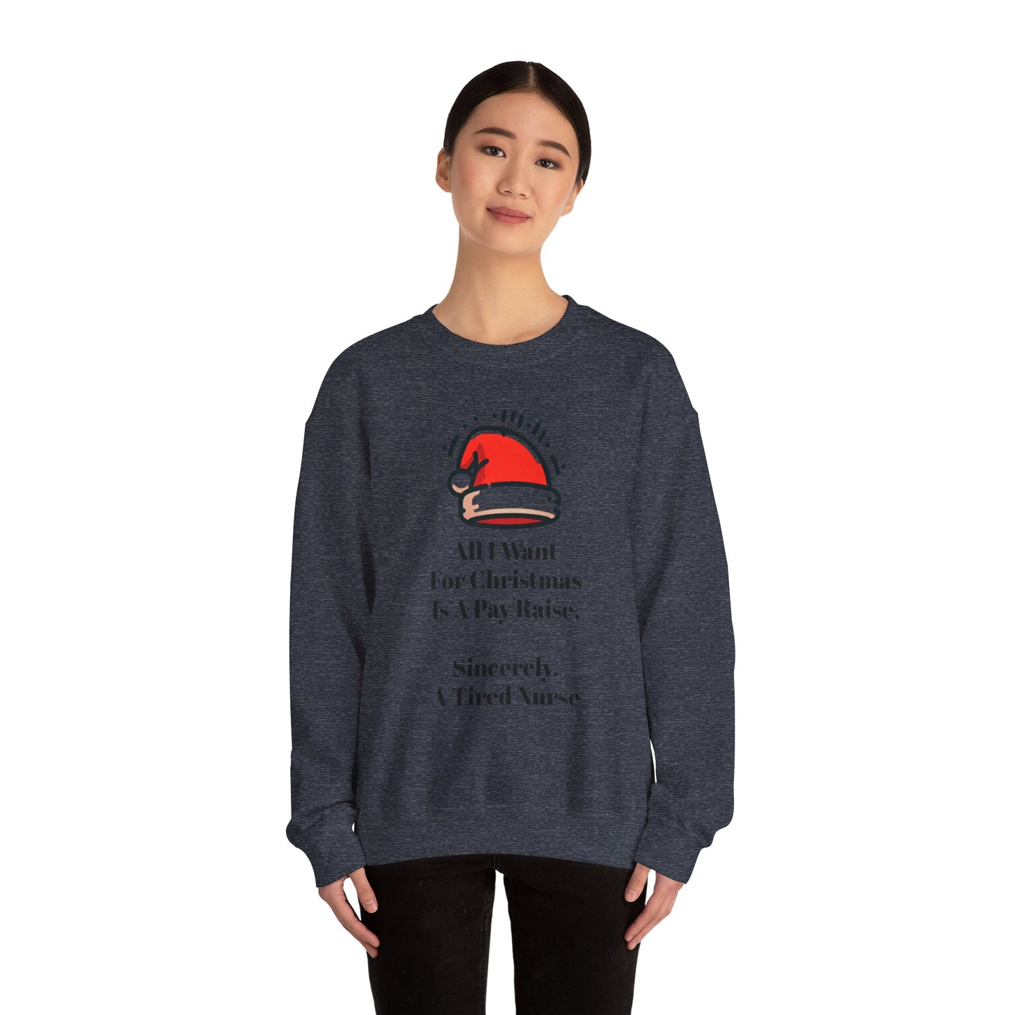 All I Want For Christmas - Unisex Midweight Softstyle Fleece Crewneck Sweatshirt