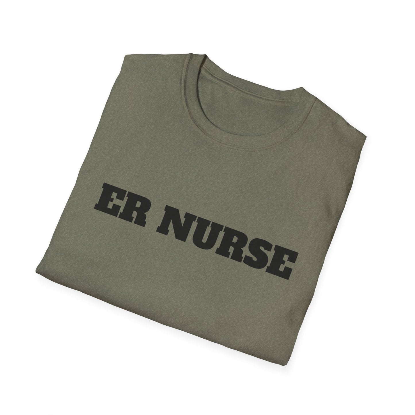 ER Nurse Unisex Softstyle T-Shirt