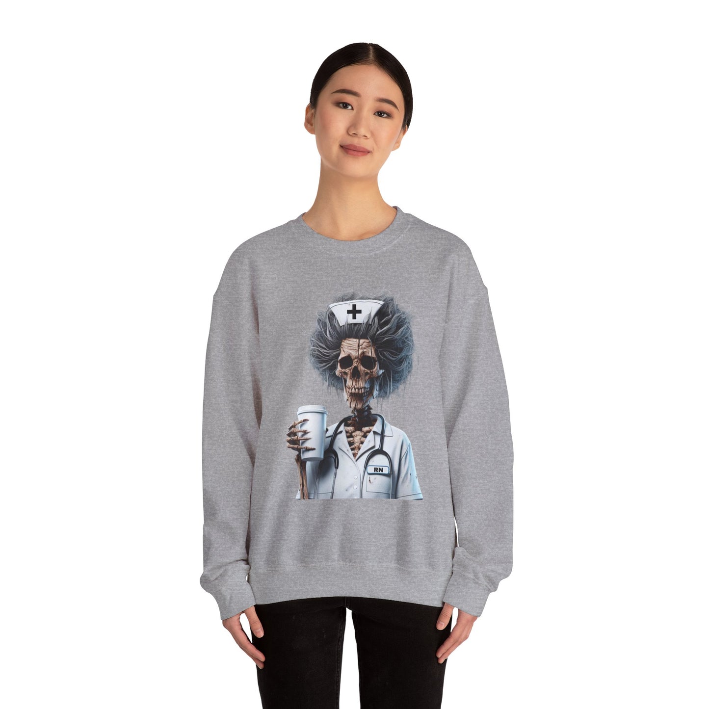 Be a Nurse they said-Crewneck Sweatshirt