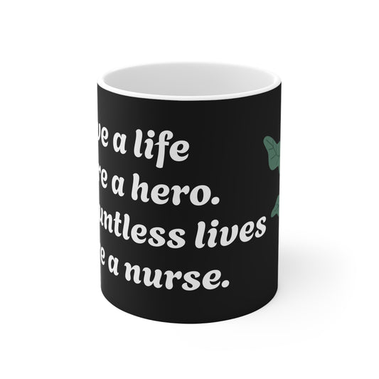 Save Lives Nurse Mug