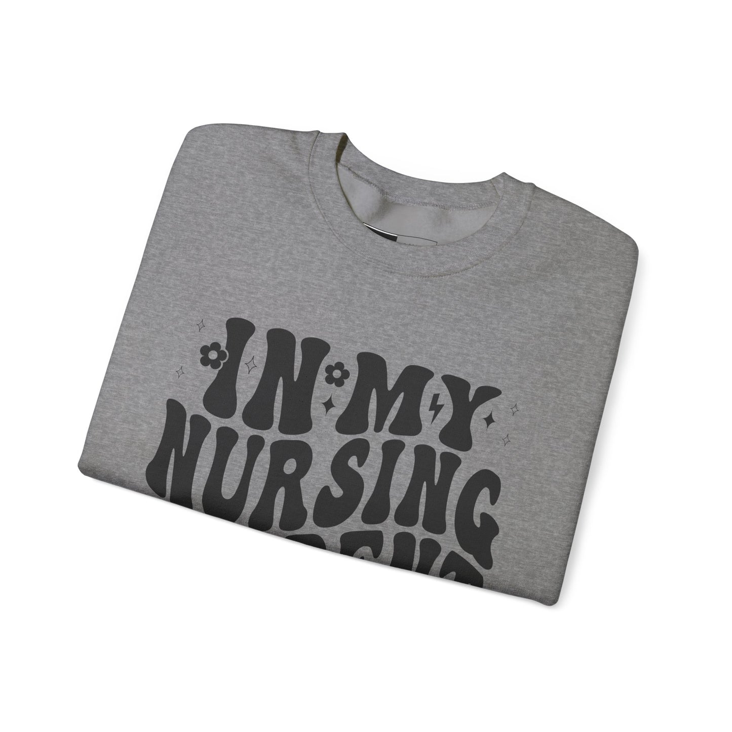 In My Nursing Era - Unisex Midweight Softstyle Fleece Crewneck Sweatshirt