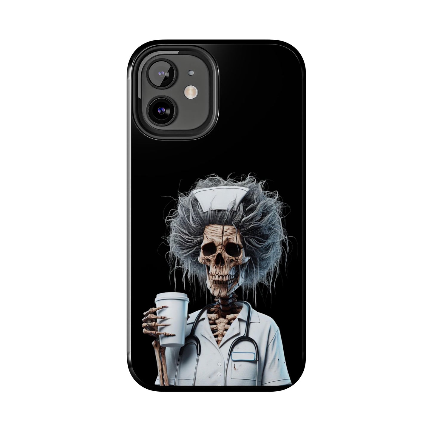 Skeleton Nurse Phone Case