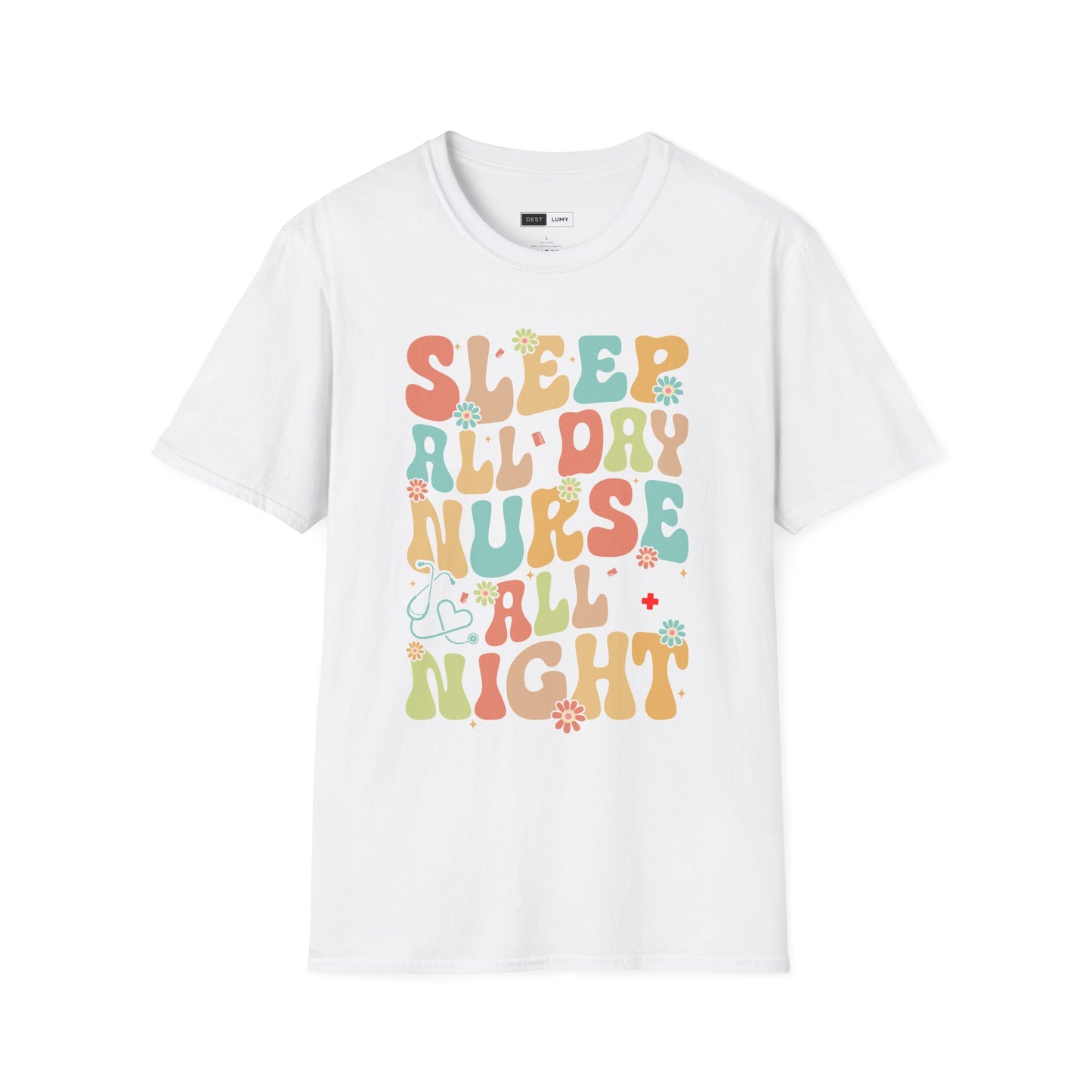 Nurse all night Softstyle T-Shirt