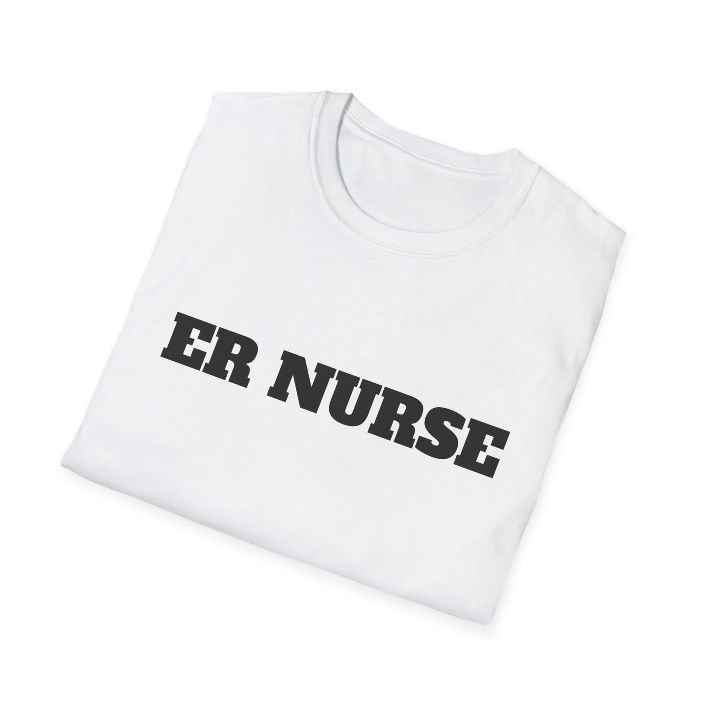 ER Nurse Unisex Softstyle T-Shirt