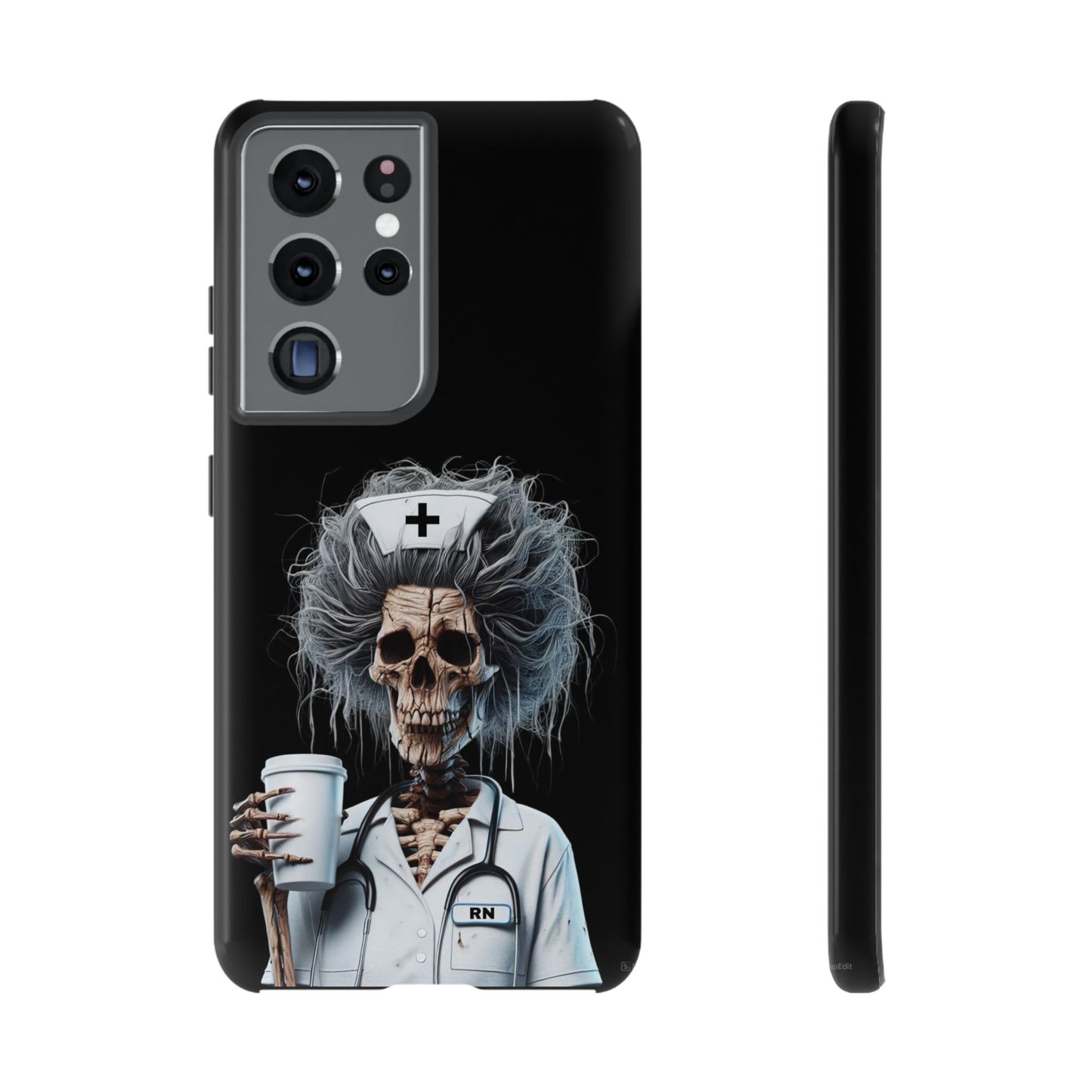 Skeleton Nurse Phone Case