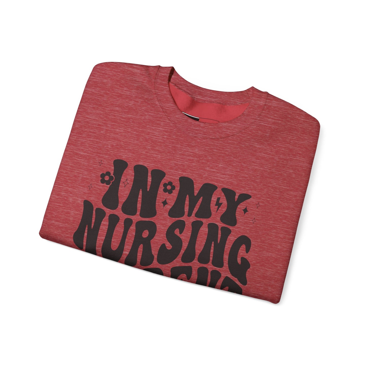 In My Nursing Era - Unisex Midweight Softstyle Fleece Crewneck Sweatshirt