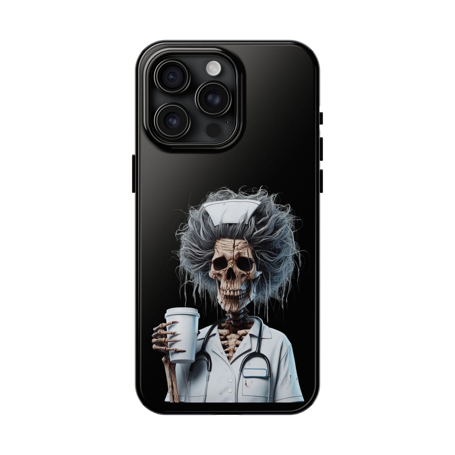 Skeleton Nurse Phone Case