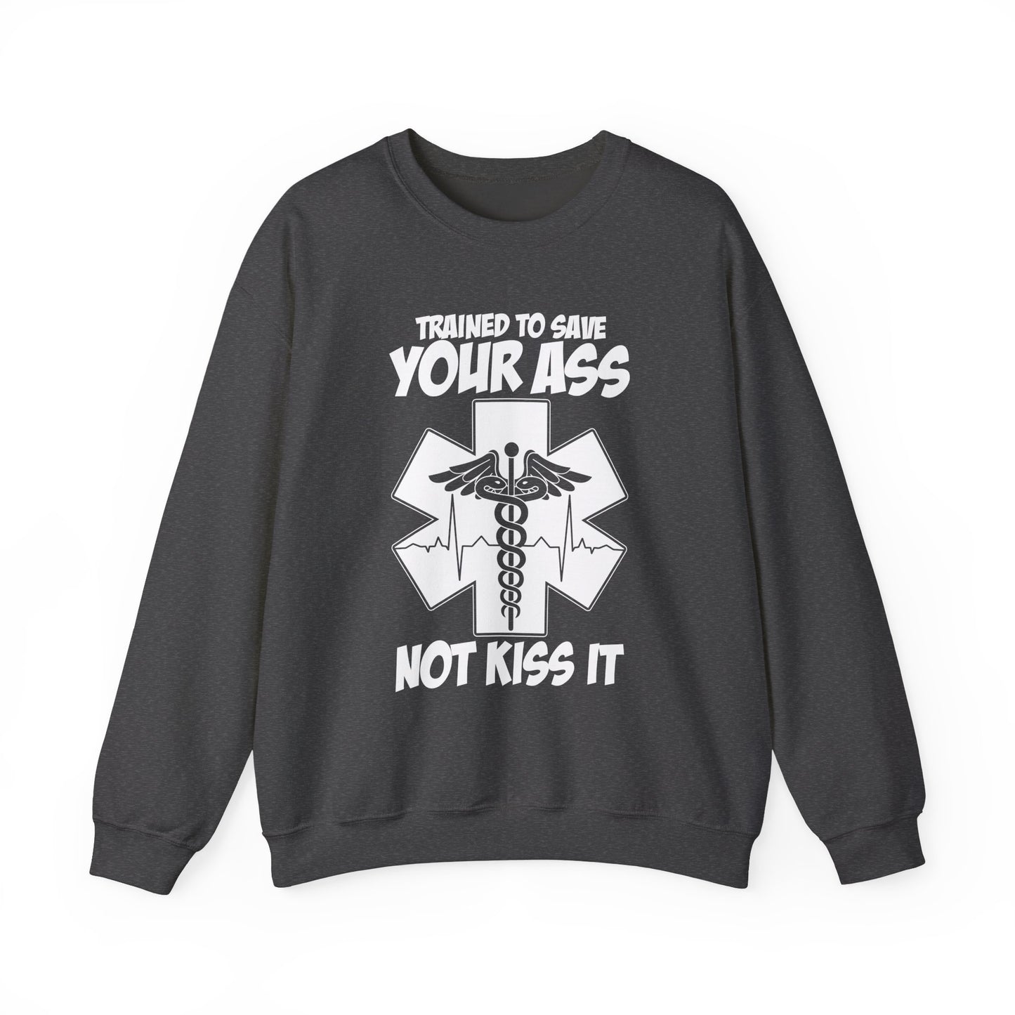 Save Your Ass - Unisex Midweight Softstyle Fleece Crewneck Sweatshirt