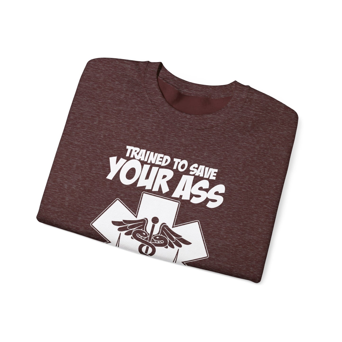 Save Your Ass - Unisex Midweight Softstyle Fleece Crewneck Sweatshirt