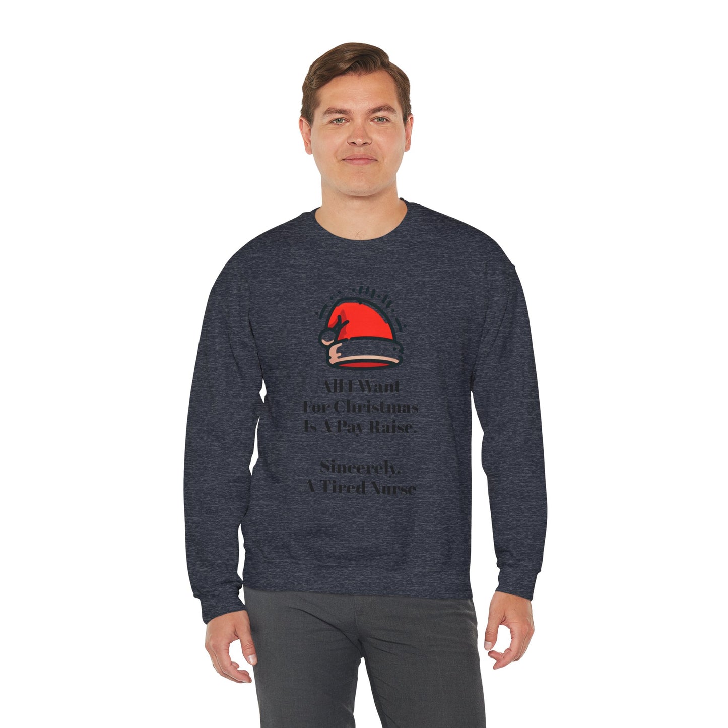 All I Want For Christmas - Unisex Midweight Softstyle Fleece Crewneck Sweatshirt