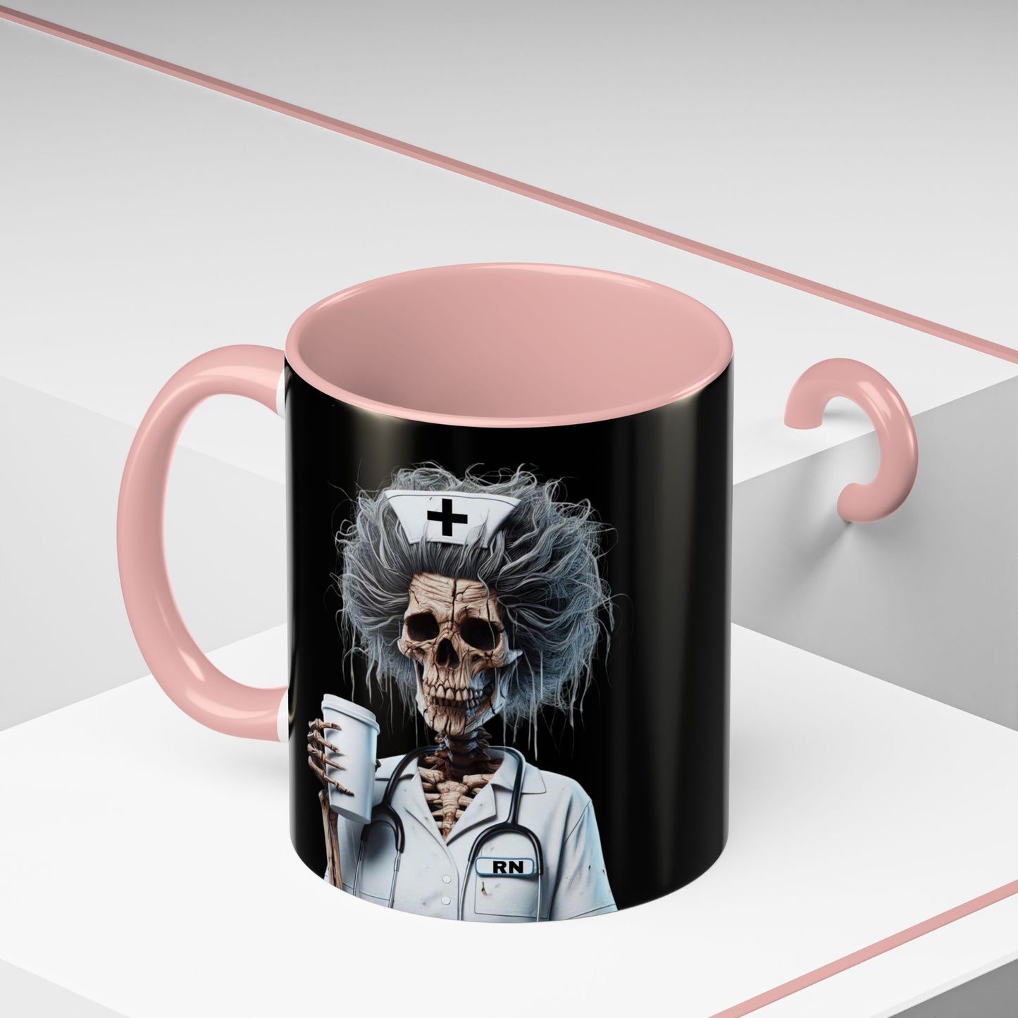 Skeleton Nurse Mug