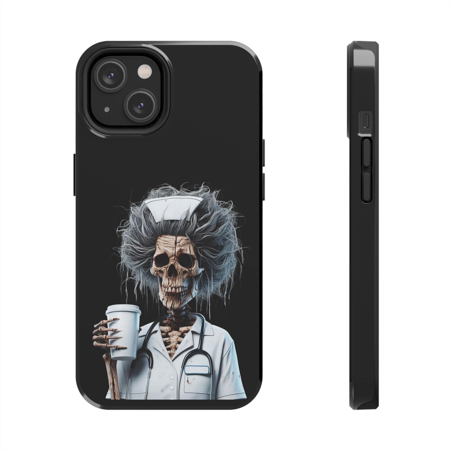 Skeleton Nurse Phone Case